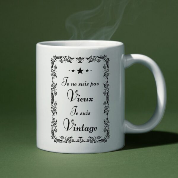 Mug je suis vintage