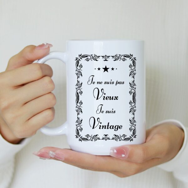 Mug je suis vintage – Image 2