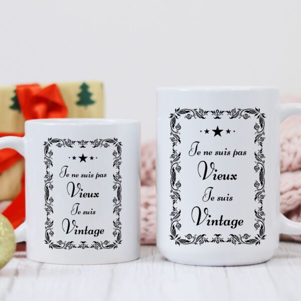 Mug je suis vintage – Image 3