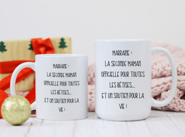 Mug Marraine ma seconde maman – Image 2