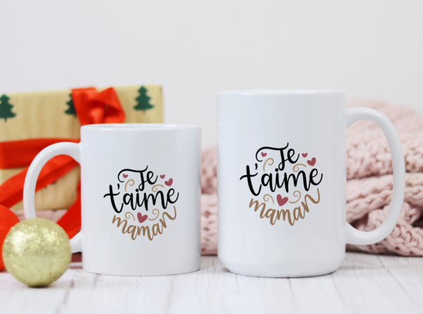 Mug fête des mères je t'aime maman – Image 3