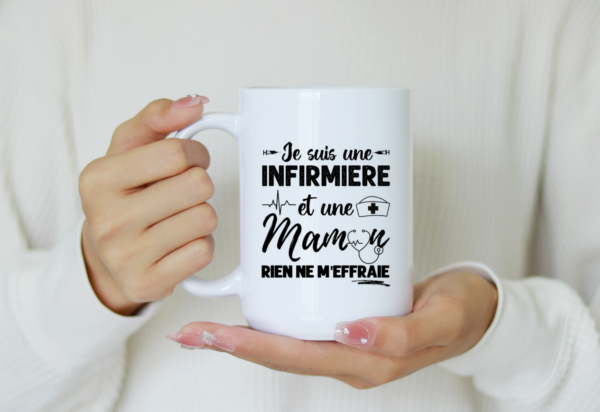 Mug infirmière et maman