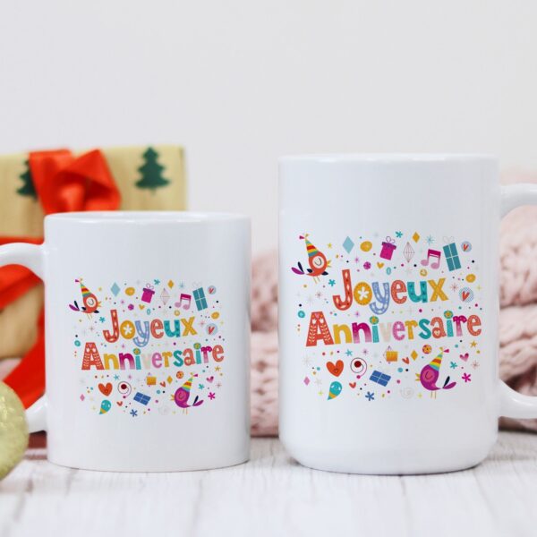 Mug pour souhaiter joyeux anniversaire – Image 3