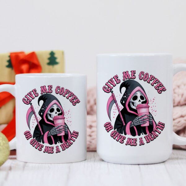 Mug Give me a coffee or Give me a death – Image 3