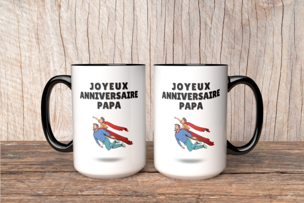 Mug Joyeux anniversaire Papa – Image 2