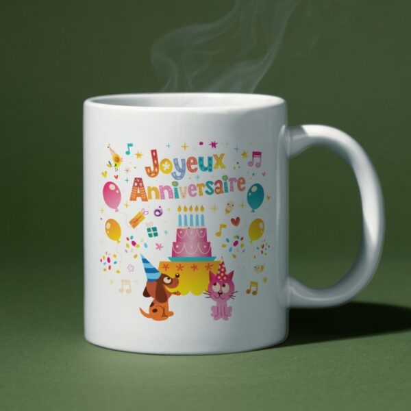 Mug original joyeux anniversaire