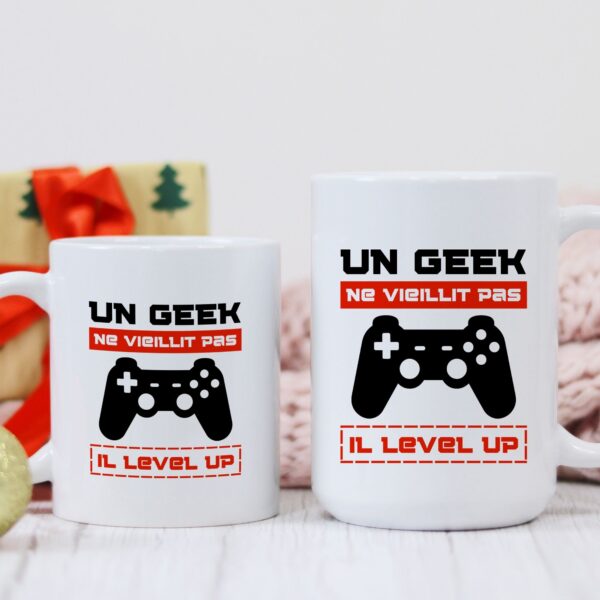 Mug un geek ne vieillit pas il level up – Image 2