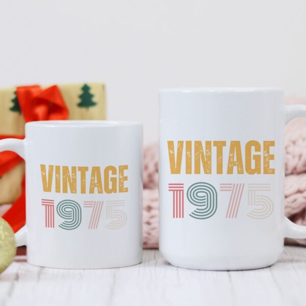 Mug date anniversaire vintage – Image 3