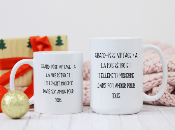 Mug grand père vintage – Image 3