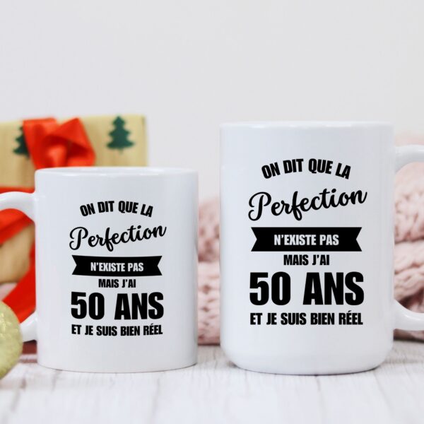 Mug on dit que la perfection n'existe pas – Image 3