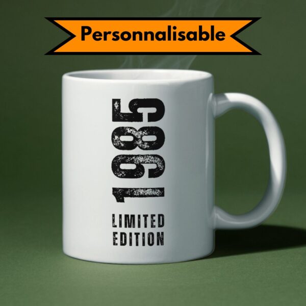 Mug anniversaire édition limitée