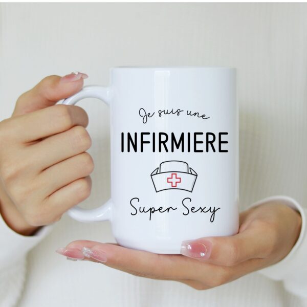 Mug Infirmière super sexy – Image 3