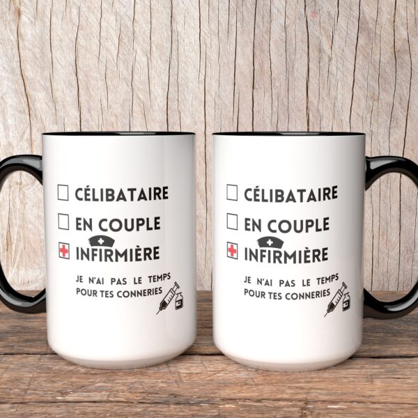 Mug humour pour infirmière – Image 2