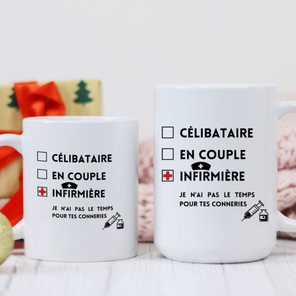 Mug humour pour infirmière – Image 4