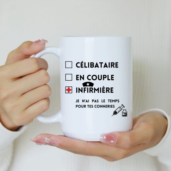 Mug humour pour infirmière – Image 3