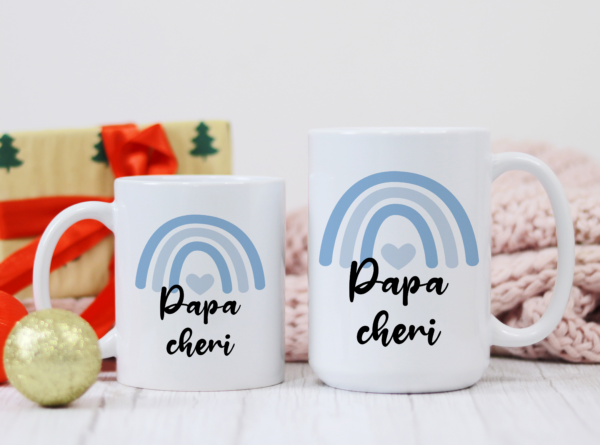 Mug original papa chéri – Image 3