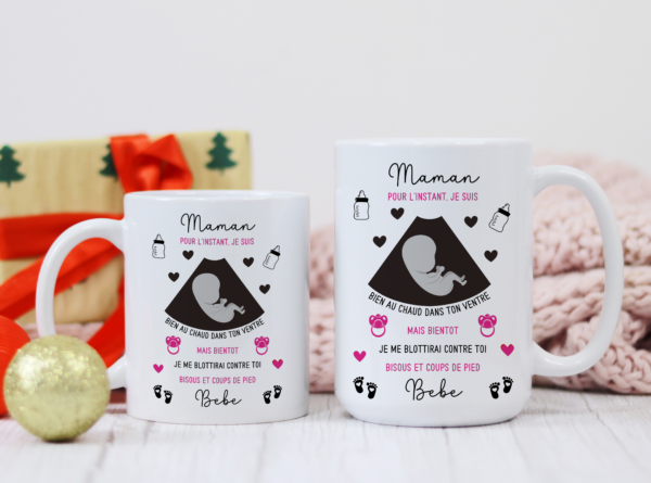 Mug original future maman – Image 3