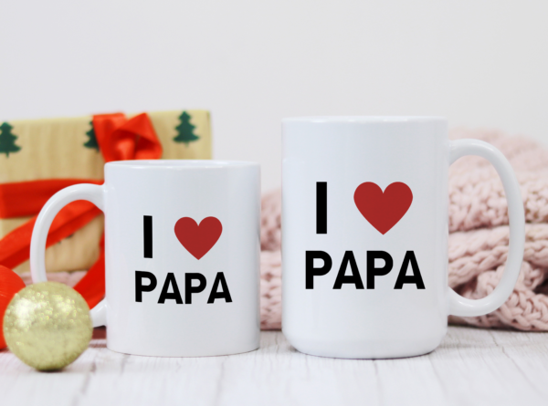 Mug Je t'aime Papa – Image 3