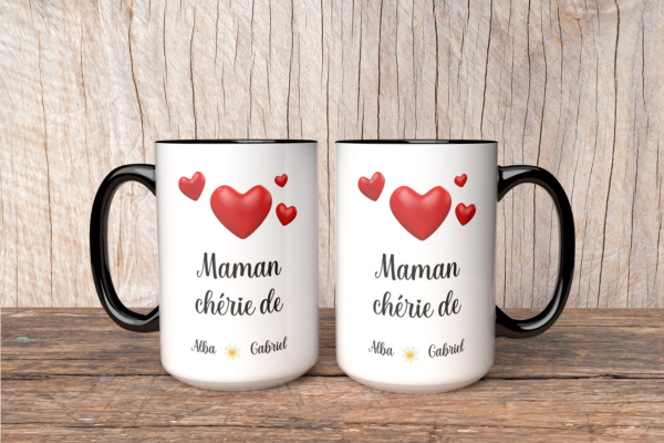 Mug personnalisé maman chérie – Image 2