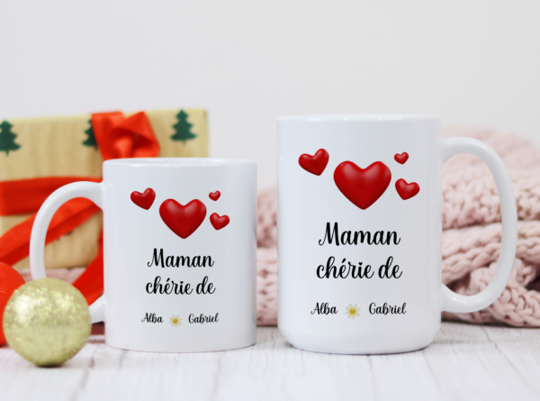 Mug personnalisé maman chérie – Image 3