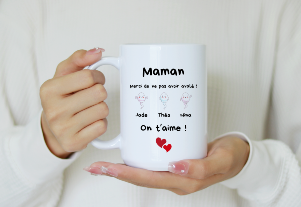 Mug personnalisé humour femme