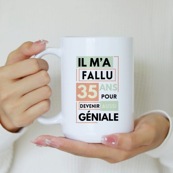 Mug anniversaire devenir géniale