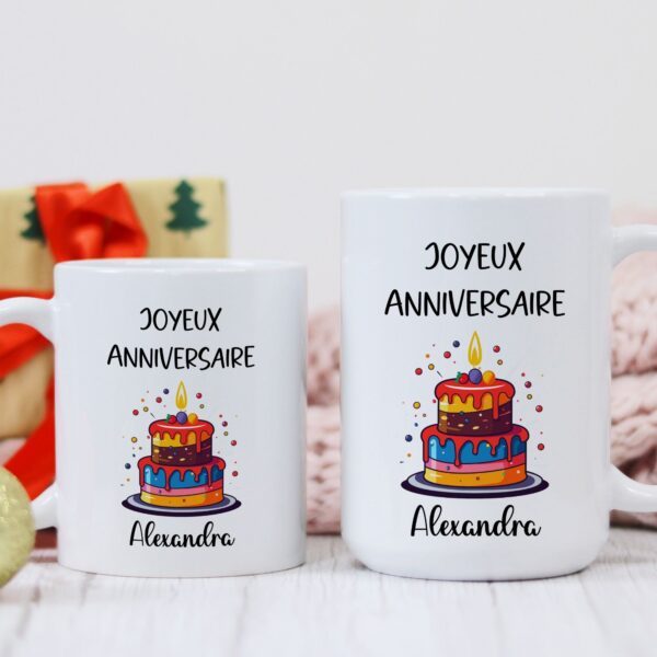 Mug special joyeux anniversaire – Image 4